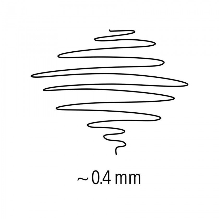 Caneta Permanente Staedtler Preto 0.4mm