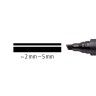 Marcador Permanente Staedtler Preto 2/5mm Marcador Permanente Staedtler Preto 2/5mm