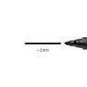 Marcador Permanente Ponta Redonda Preto 2mm Marcador Permanente Ponta Redonda Preto 2mm