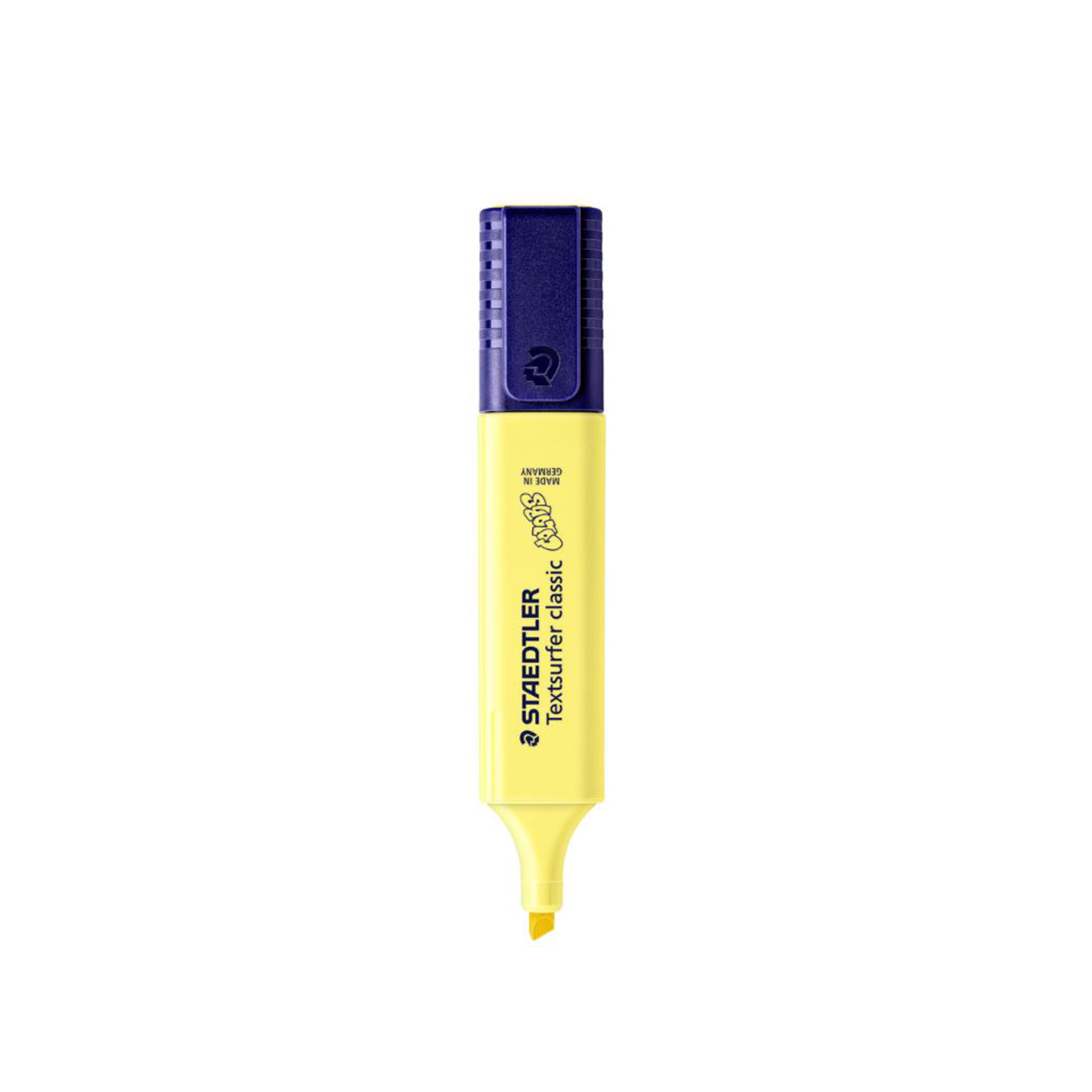 Marcador Staedtler Fluo Textsurfer Pastel Amarelo