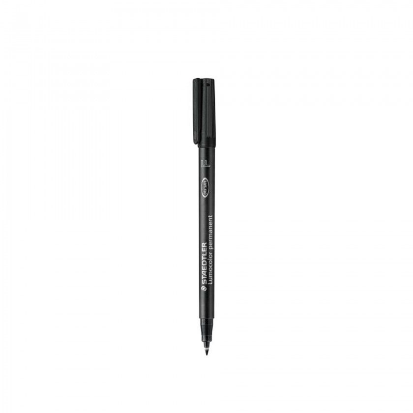 Caneta Permanente Staedtler Preto 0.6mm Caneta Permanente Staedtler Preto 0.6mm