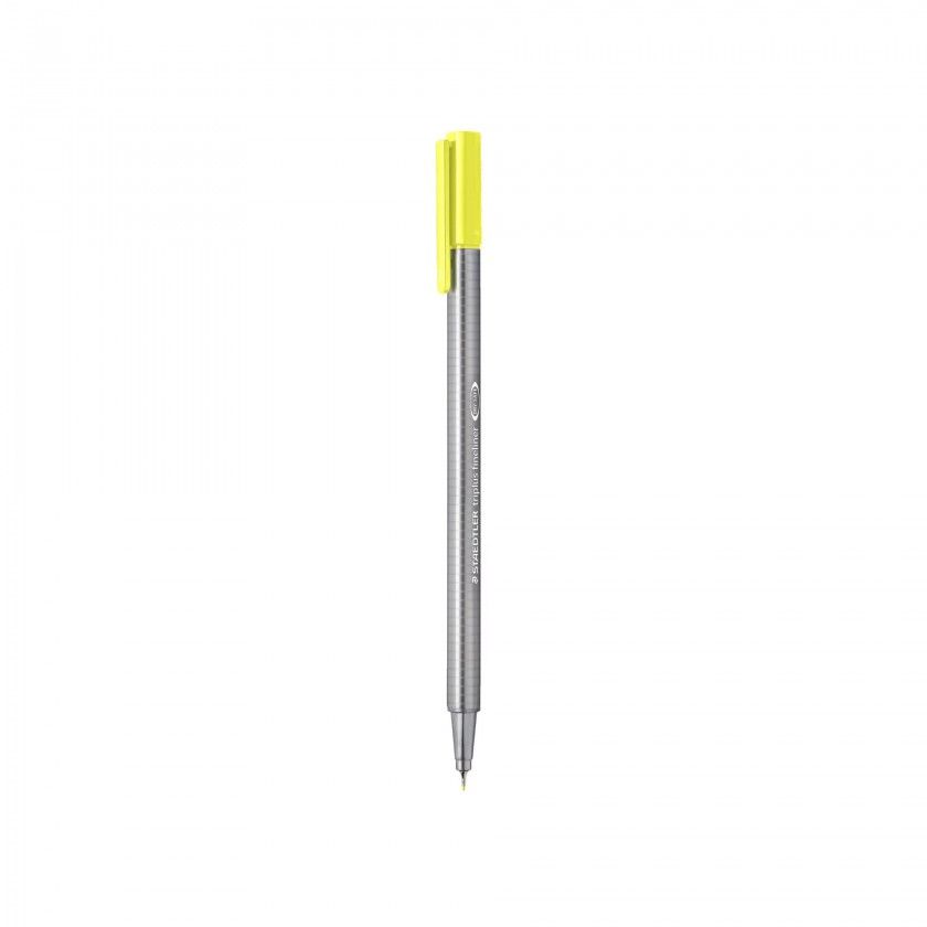 Caneta Ponta Fina Staedtler Amarelo Claro 0.3mm