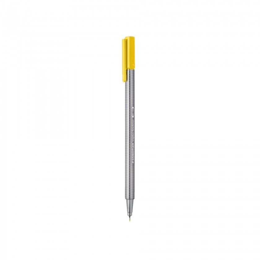 Caneta Ponta Fina Staedtler Amarelo Brilho 0.3mm