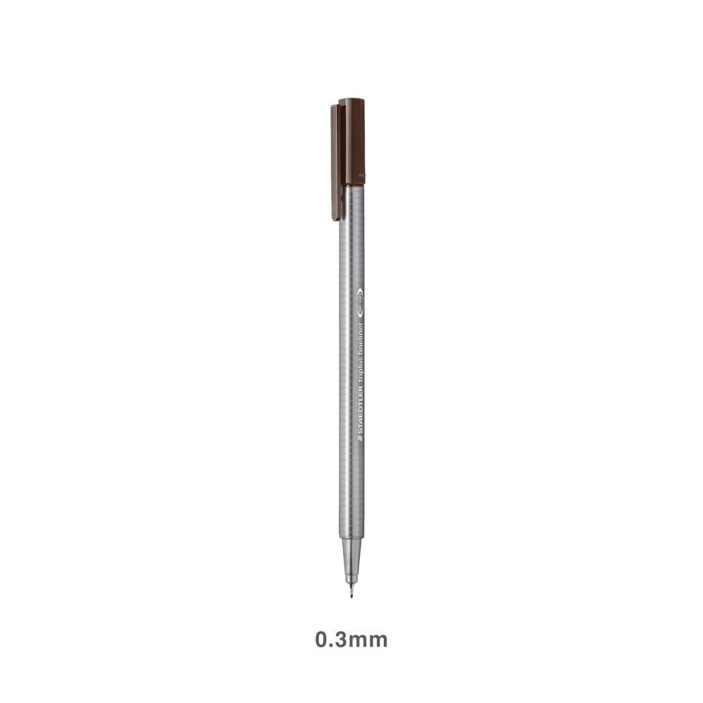 Caneta Ponta Fina Staedtler Castanho S�pia 0.3mm