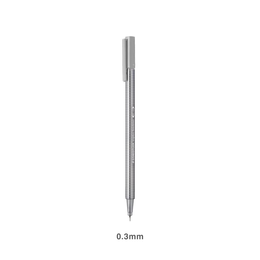 Caneta Ponta Fina Staedtler Cinza Claro 0.3mm