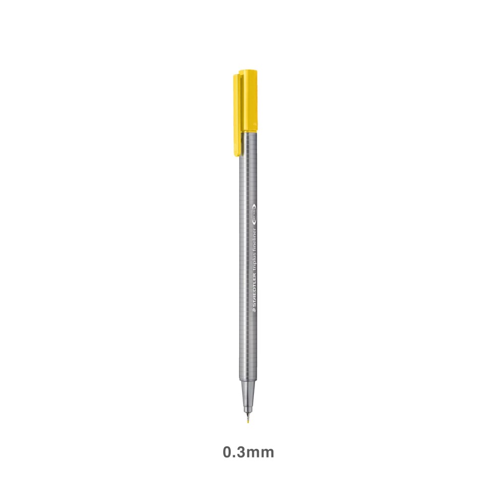 Caneta Ponta Fina Staedtler Amarelo Brilho 0.3mm