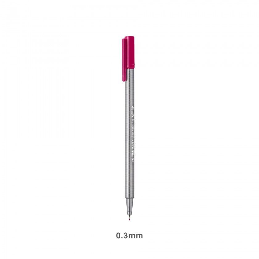 Caneta Ponta Fina Staedtler Bordô 0.3mm Caneta Ponta Fina Staedtler Bordô 0.3mm