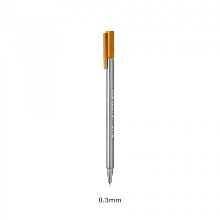 Caneta Ponta Fina Staedtler Castanho 0.3mm Caneta Ponta Fina Staedtler Castanho 0.3mm