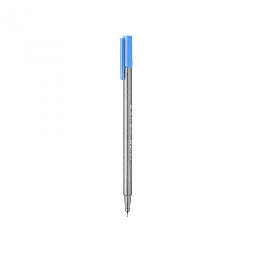 Caneta Ponta Fina Staedtler Azul Palido 0.3mm