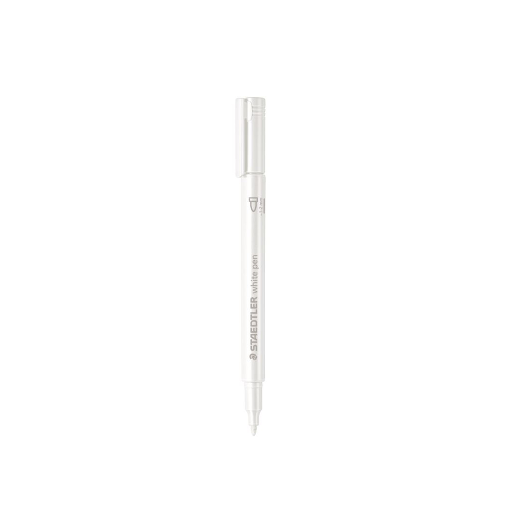 Marcador Staedtler Metálico Branco 2mm