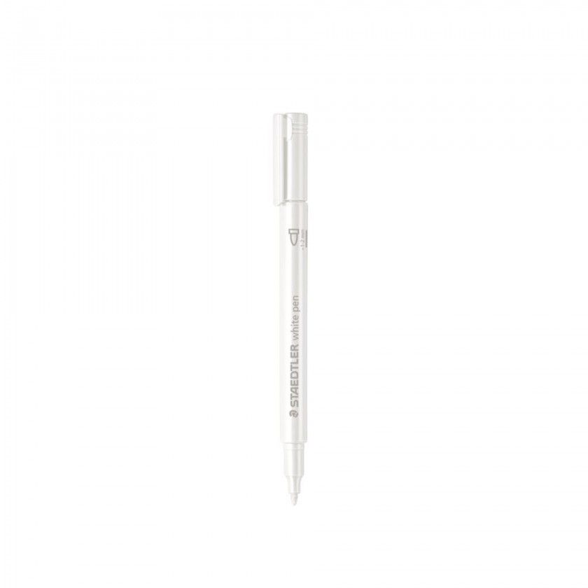 Marcador Staedtler Metálico Branco 2mm Marcador Staedtler Metálico Branco 2mm