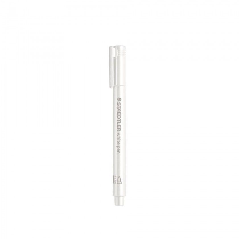 Marcador Staedtler Metálico Branco 2mm Marcador Staedtler Metálico Branco 2mm