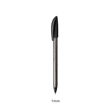 Caneta Esferográfica Staedtler Ball Preta 1mm