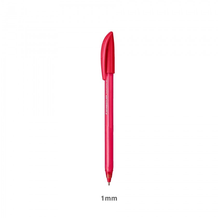 Caneta Esferográfica Staedtler Ball Vermelha 1mm Caneta Esferográfica Staedtler Ball Vermelha 1mm
