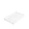 Caixa Contentora Perfurada Branca 13.5L 60X40X7.5cm Caixa Contentora Perfurada Branca 13.5L 60X40X7.5cm