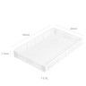 Caixa Contentora Perfurada Branca 13.5L 60X40X7.5cm Caixa Contentora Perfurada Branca 13.5L 60X40X7.5cm