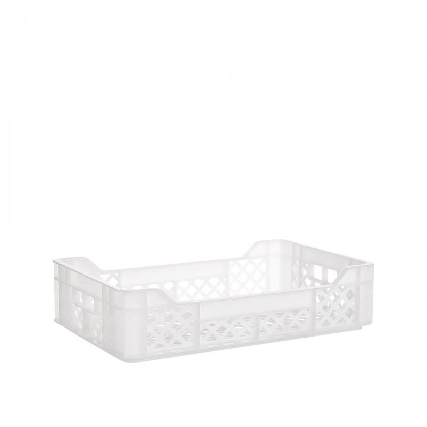 Caixa Contentora Perfurada Branco 14.5L 50X32X11cm