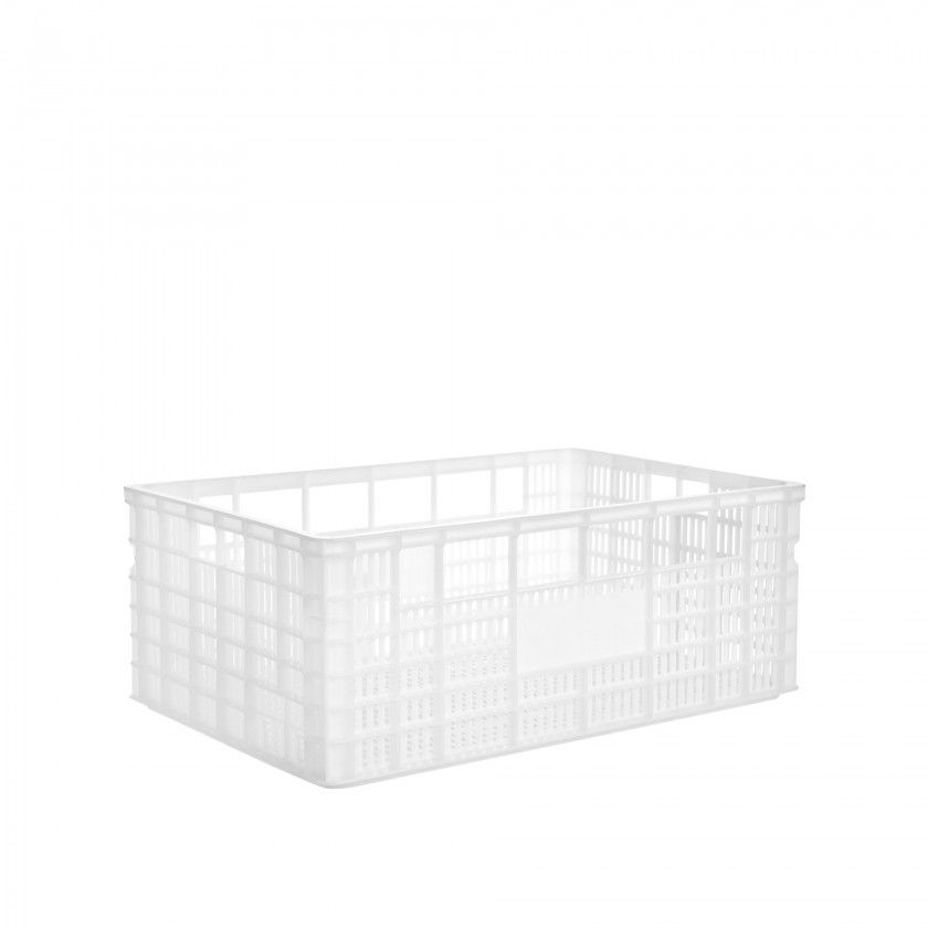 Caixa Contentora Perfurada Branco 44L 60X40X23cm