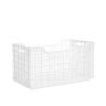Caixa Contentora Perfurada Branco 31.5L 50X30X27cm Caixa Contentora Perfurada Branco 31.5L 50X30X27cm