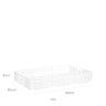 Caixa Contentora Perfurada Branco 15L 60X40X8cm Caixa Contentora Perfurada Branco 15L 60X40X8cm