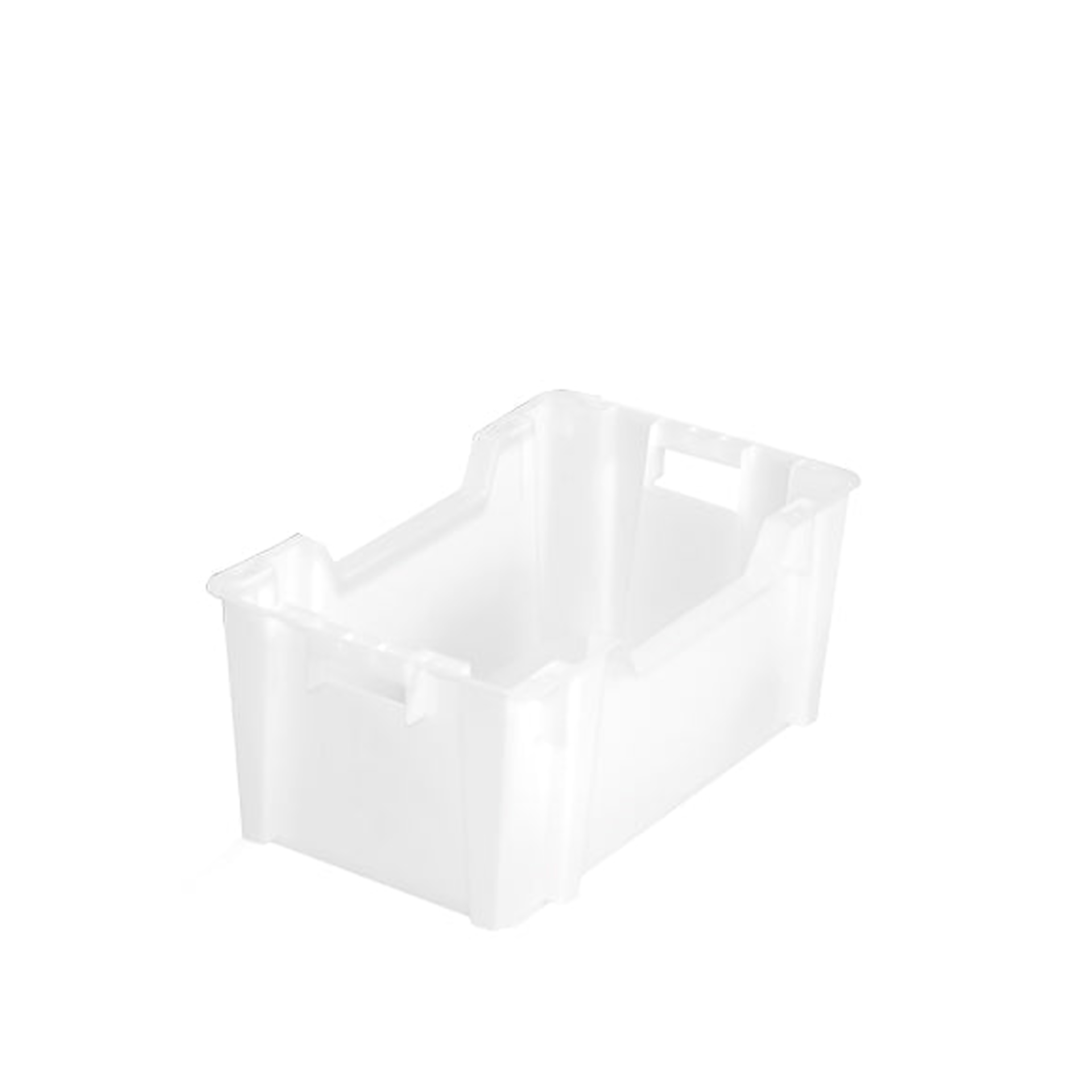 Caixa Contentora Fechada Branco 15L 49.5X31X22cm