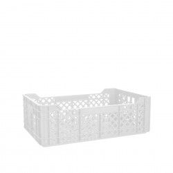 Caixa Contentora Perfurada Branco 32L 60X40X20cm