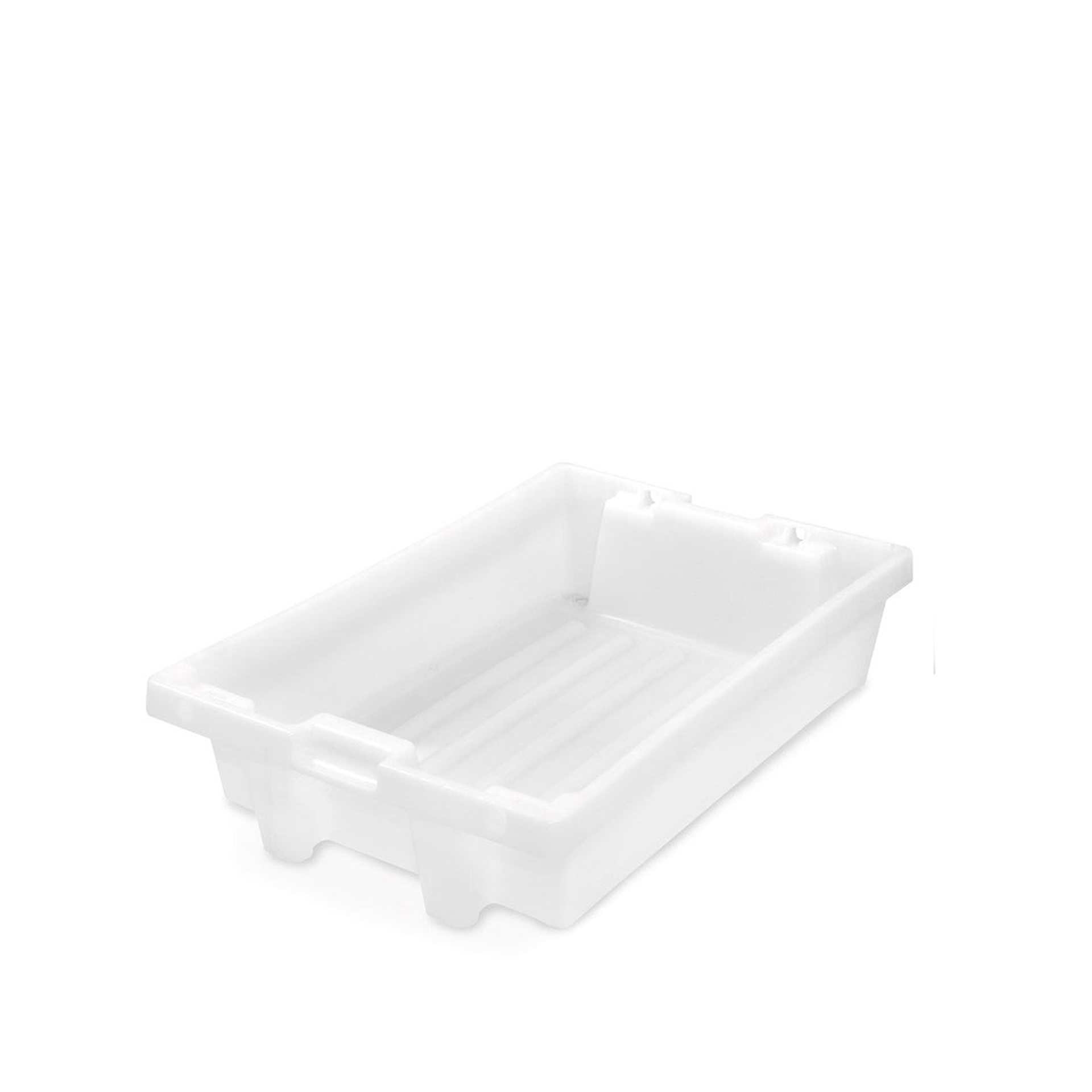 Caixa Contentora Fechada Branca 23L 60X40X13.5cm