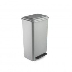 Balde com Pedal Cinza 42L 64X35.7X30cm