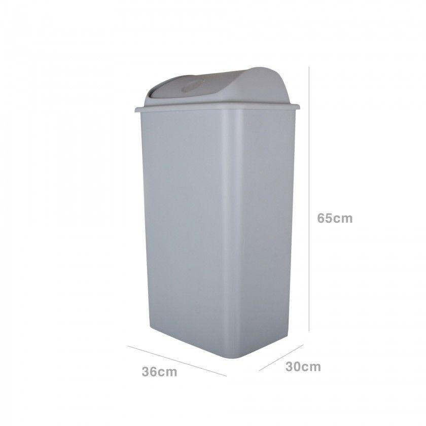 Balde com Tampa Basculante 42l 65X36X30cm Balde com Tampa Basculante 42l 65X36X30cm