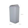 Balde com Tampa Basculante 42l 65X36X30cm Balde com Tampa Basculante 42l 65X36X30cm