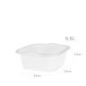 Bacia Polipropileno Quadrapractic Branco 9500ml