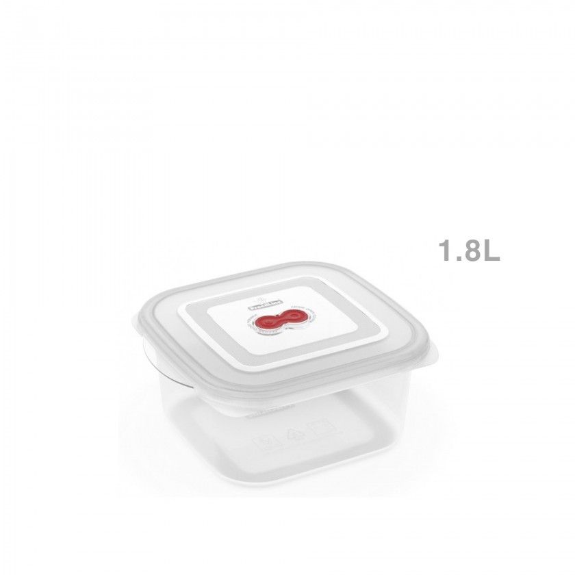 Caixa Hermtica Practiline Maxifresh Retangular 1800ml 17.5X20.5X9cm