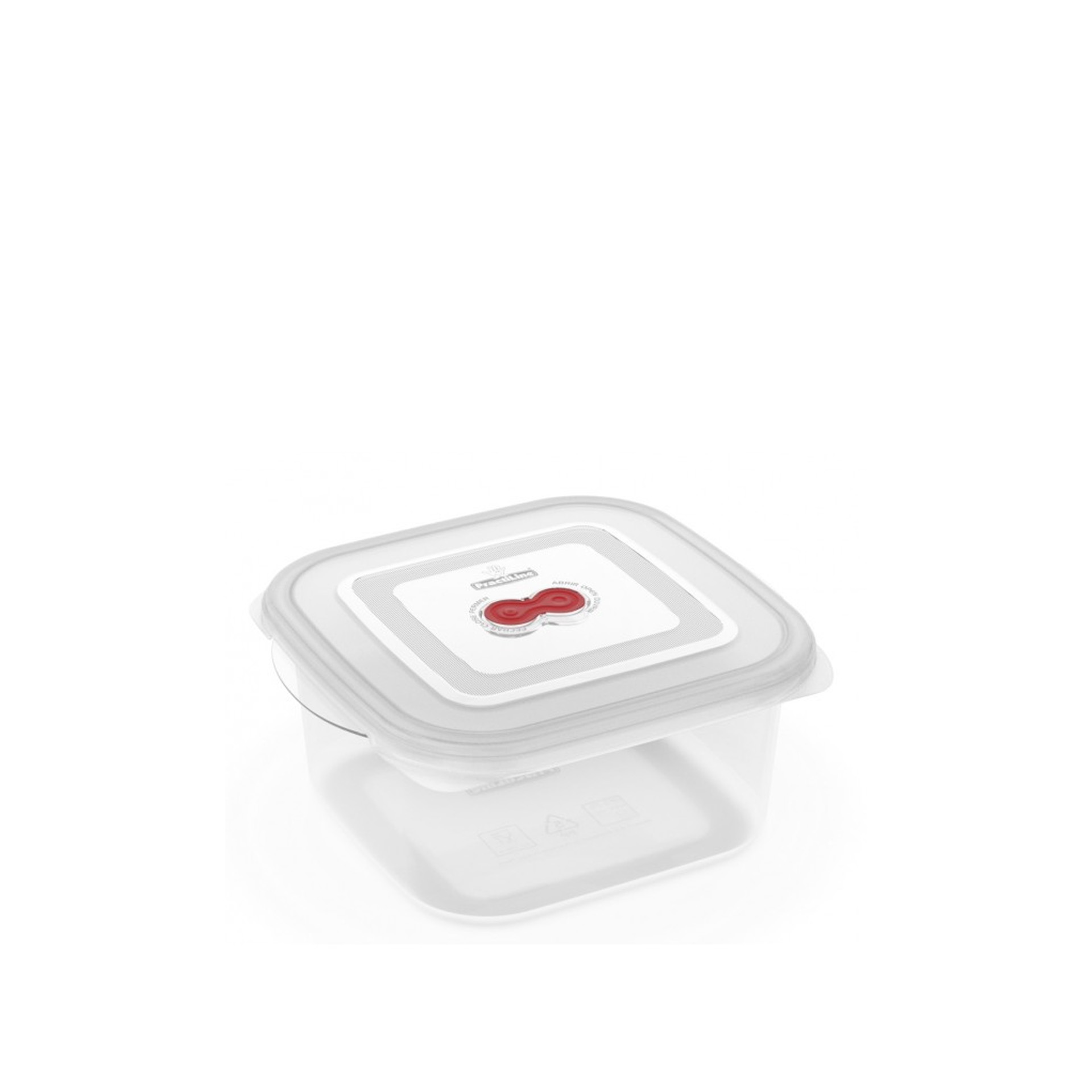 Caixa Hermética Practiline Maxifresh Retangular 1800ml 17.5X20.5X9cm