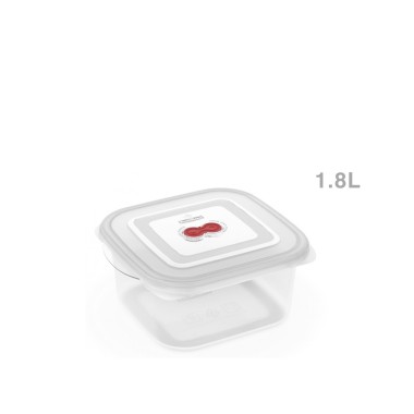 Caixa Hermética Practiline Maxifresh Retangular 1800ml 17.5X20.5X9cm