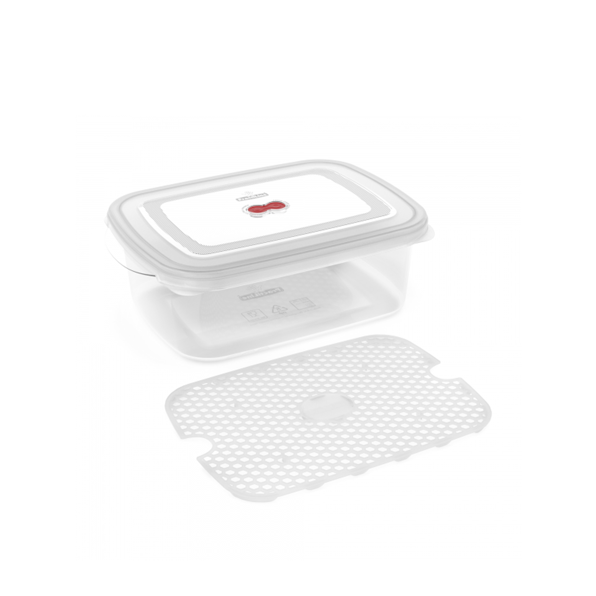 Caixa Hermética Practiline Maxifresh com Grelha