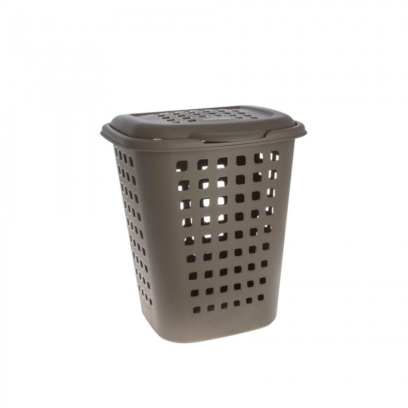 Roupeiro Polipropileno Multibasket Castanho 55L 39.5X45X50cm