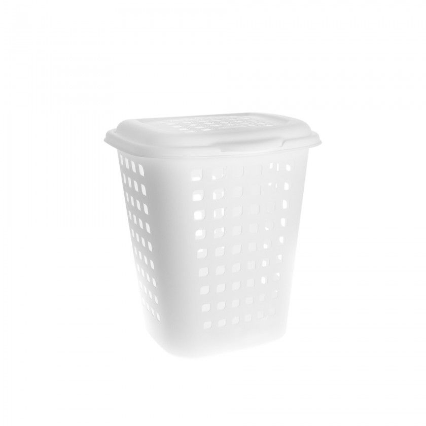 Roupeiro Polipropileno Multibasket Branco 55L 39.5X45X50cm