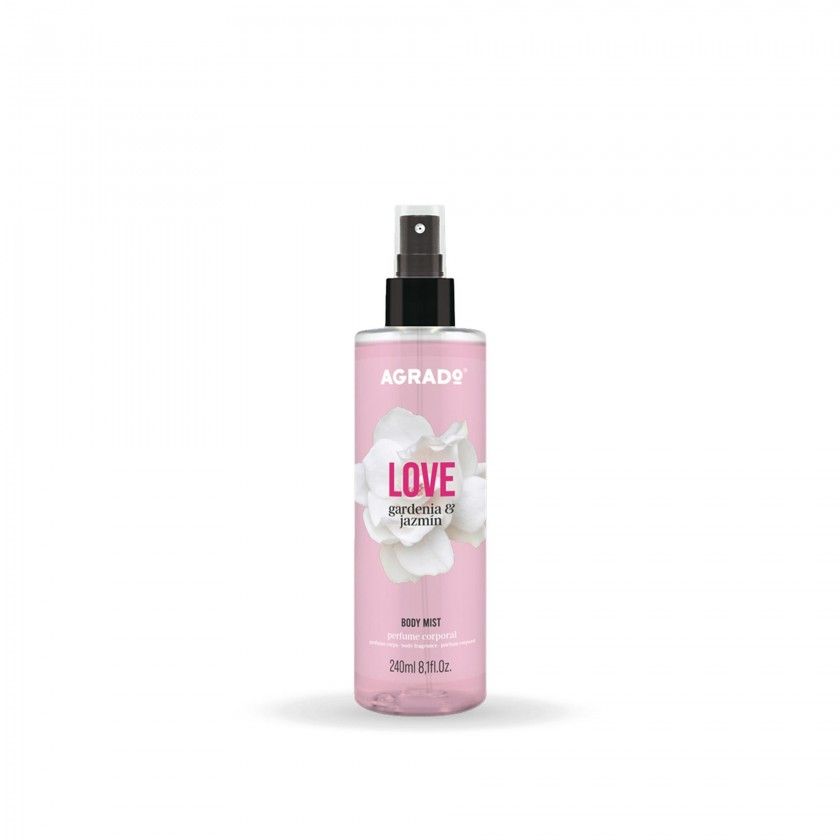 Perfume Corporal Agrado Love Gardnia & Jasmim 200ml
