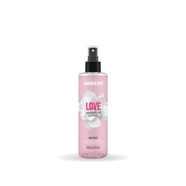 Perfume Corporal Agrado Love Gardénia & Jasmim 200ml