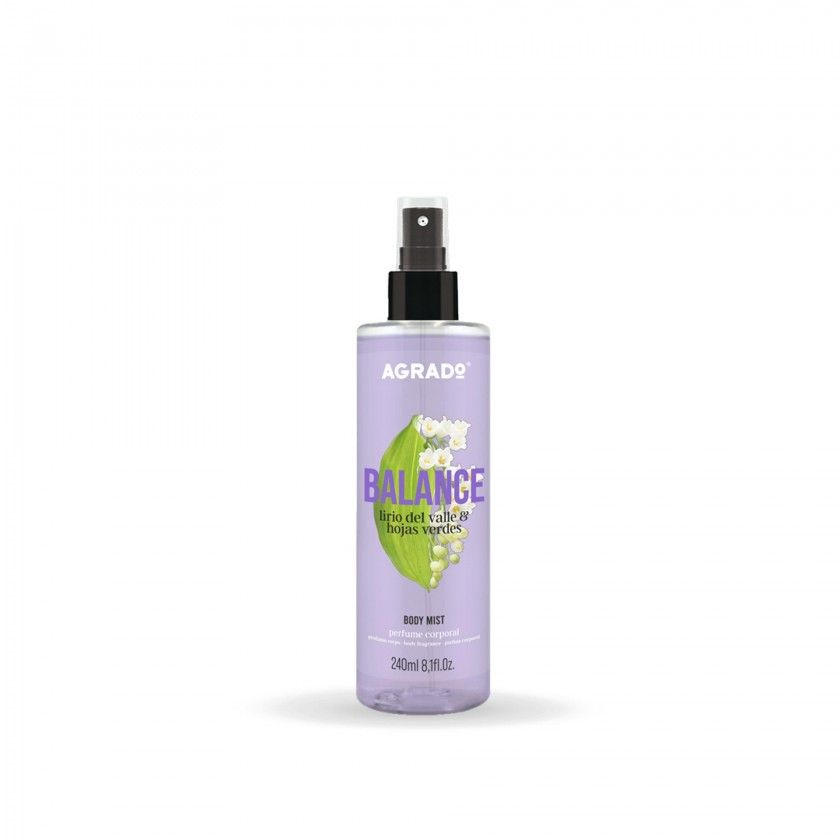 Perfume Corporal Agrado Balance Lírio do Vale & Folha Verde 200ml Perfume Corporal Agrado Balance Lírio do Vale & Folha Verde 200ml