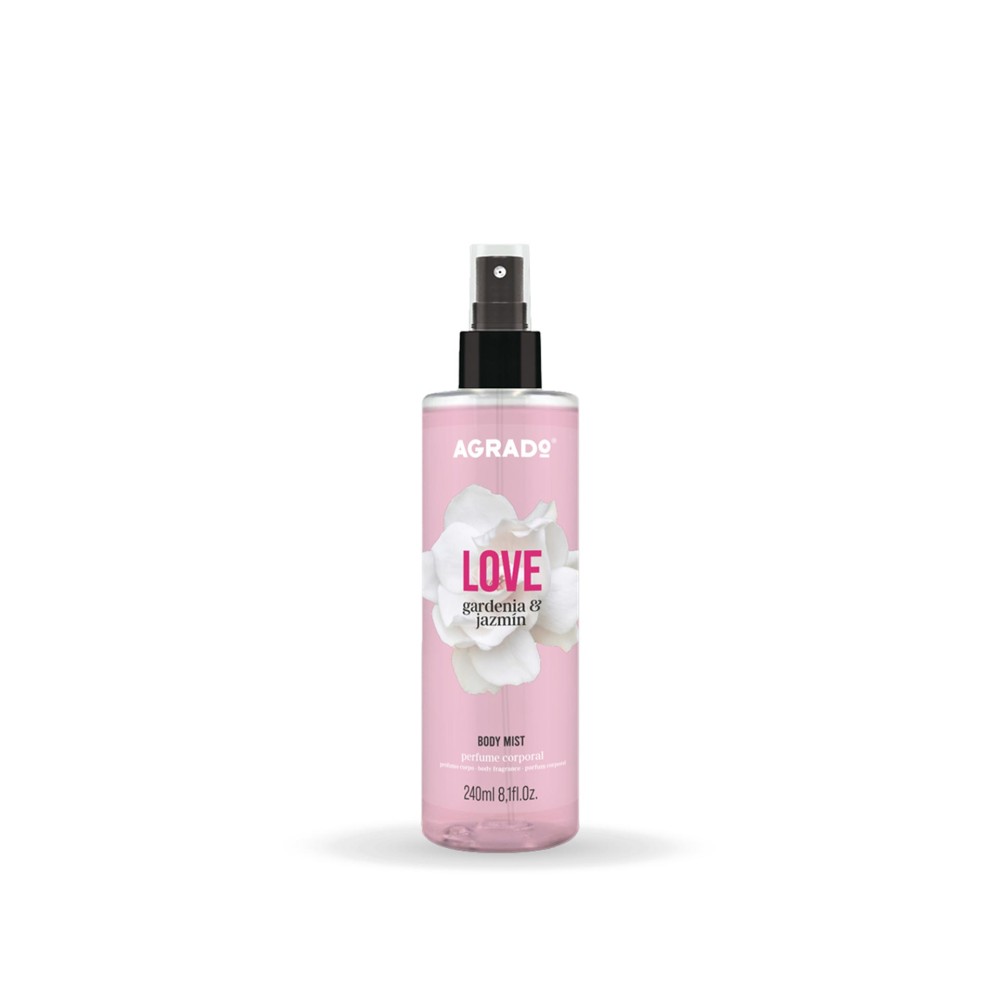 Perfume Corporal Agrado Love Gardénia & Jasmim 200ml