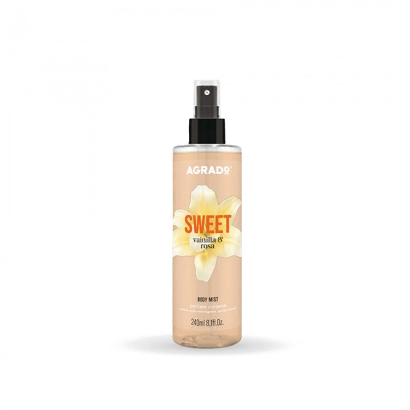 Perfume Corporal Agrado Sweet Baunilha & Rosa 200ml