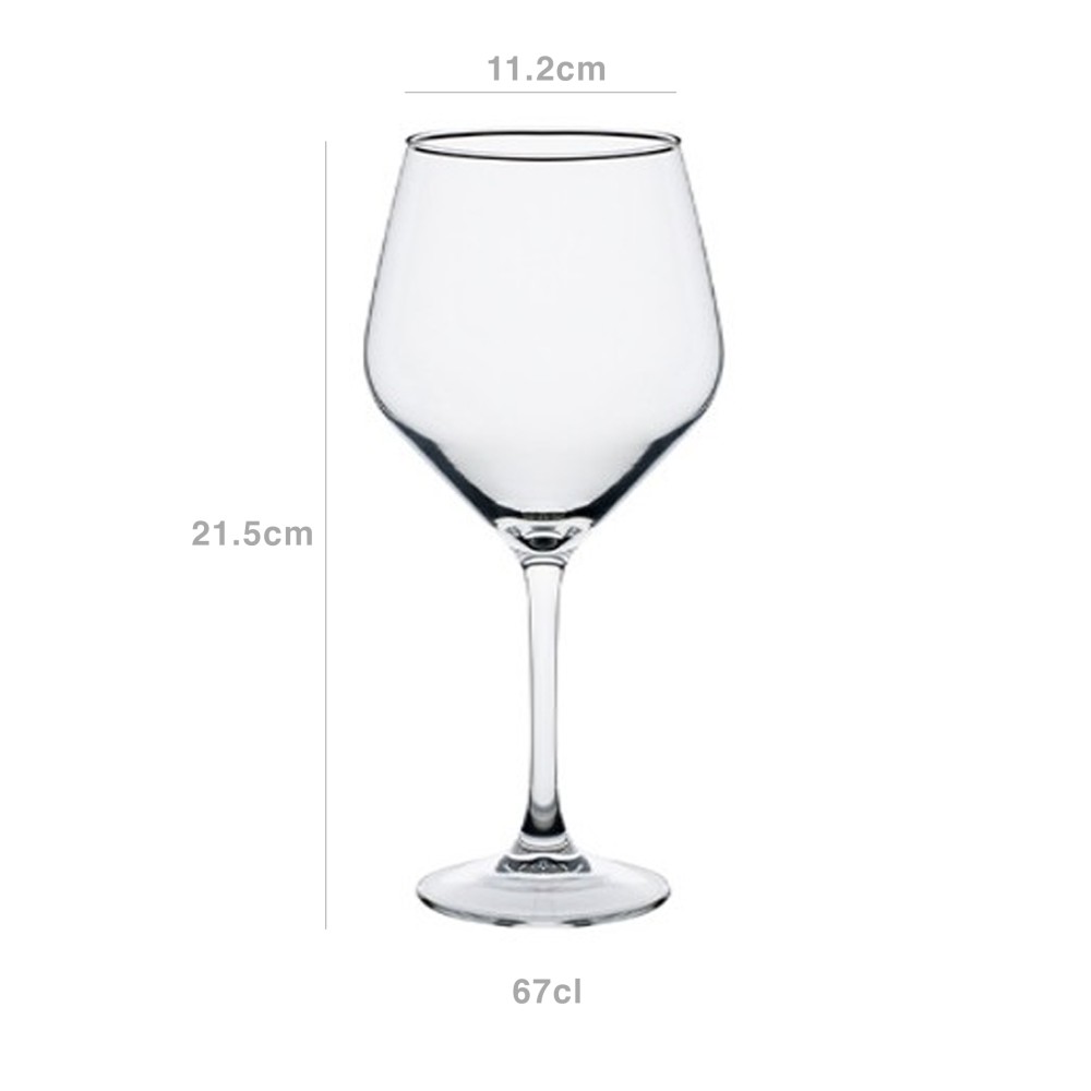 Copo Gin Gala 67cl 11.2X21.5cm Pack 6