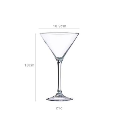 Copo Cocktail Vicrila 21cl 10.9X18cm Pack 6