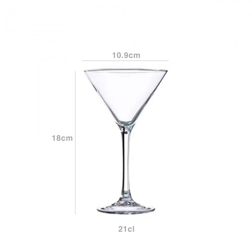 Copo Cocktail Vicrila 21cl 10.9X18cm Pack 6