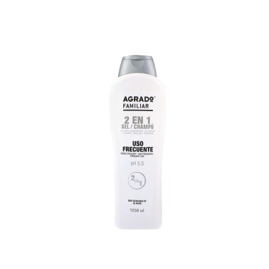 Champô / Gel Banho Uso Frequente Agrado 2 em 1 1250ml