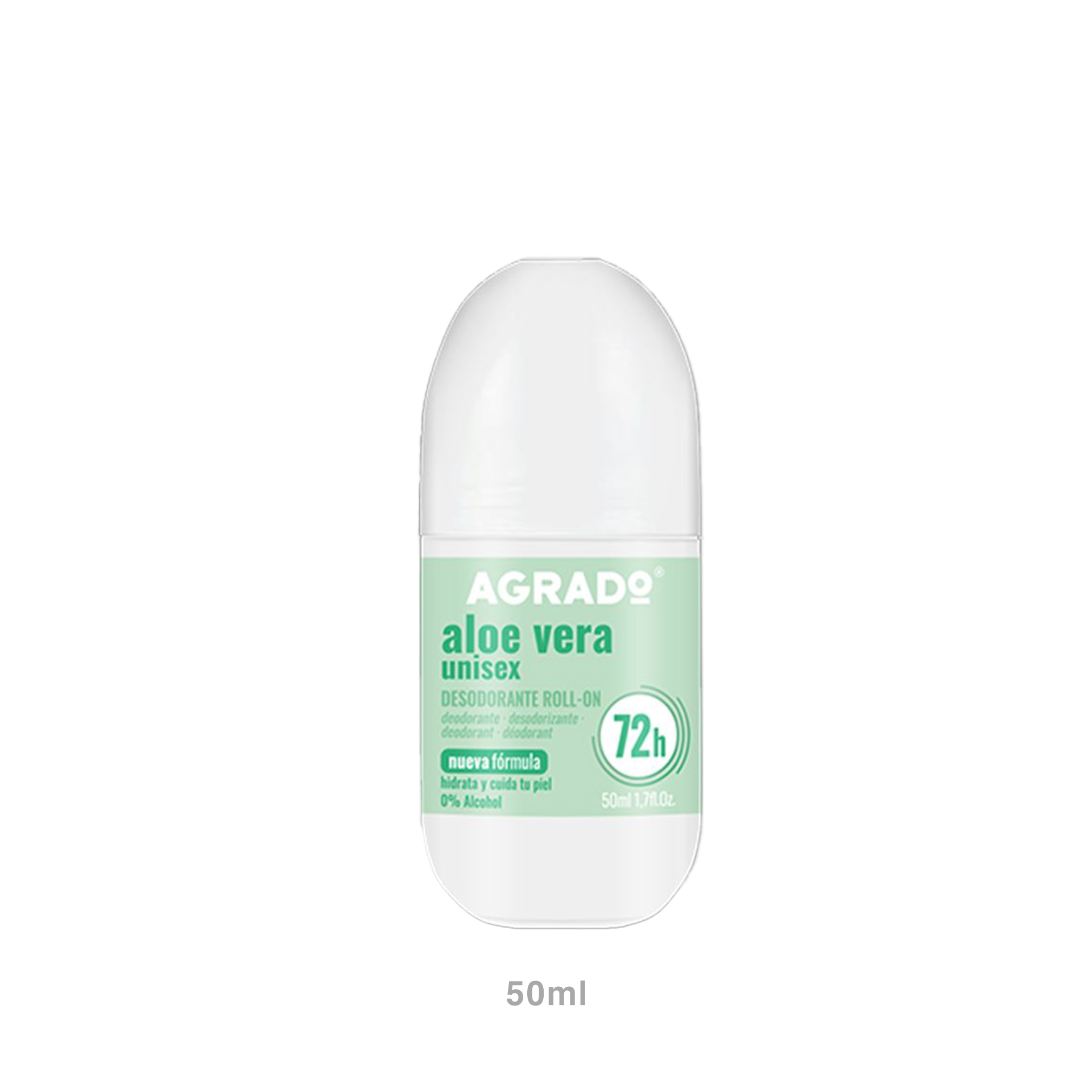 Desodorizante Roll-On Agrado Aloe Vera 50ml