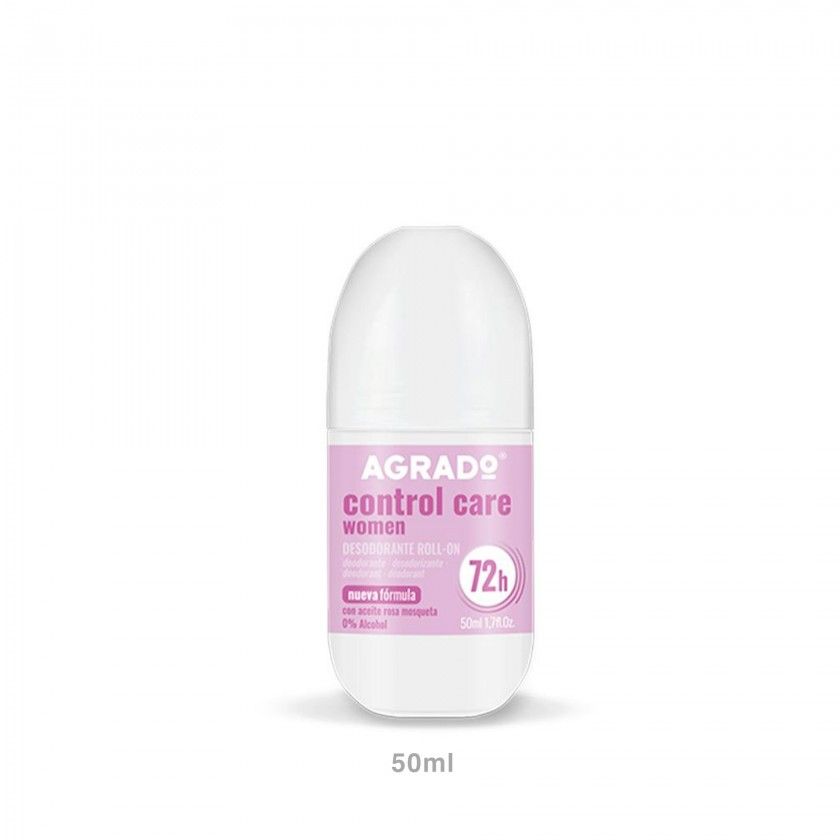 Desodorizante Roll-On Agrado Control Care Women 50ml Desodorizante Roll-On Agrado Control Care Women 50ml