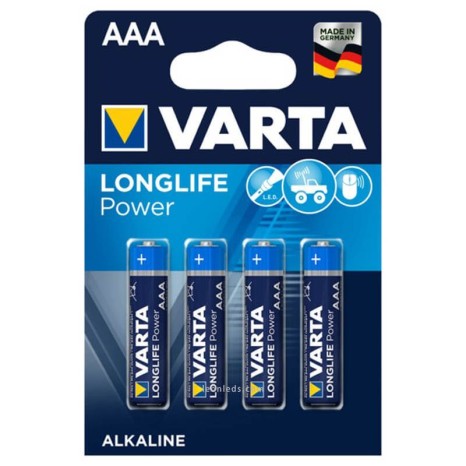Pilha Longlife Power AAA Multicor 1.5V 10.5X44.5mm Pack 4 - Image product