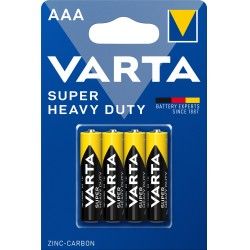 Pilha Super Heavy Duty AAA Multicor 1.5V 10.5X44.5mm Pack 4